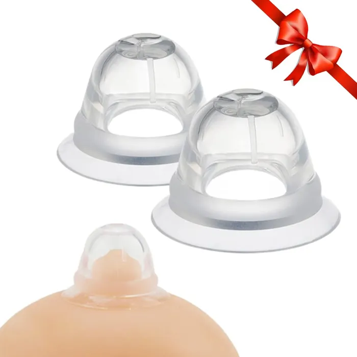 Nipple Corrector For Inverted Flat And Shy Nipple Can Be Used For Breastfeeding Or Women Softly Wear Day And Night1 Pair With Travel Case Pnrskter Couples Nipple Corrector For Inverted Flat And Shy Nipple Can Be Used For Breastfeeding Or Women Softly Wear Day And Night1 Pair With Travel Case Pnrskter Couples