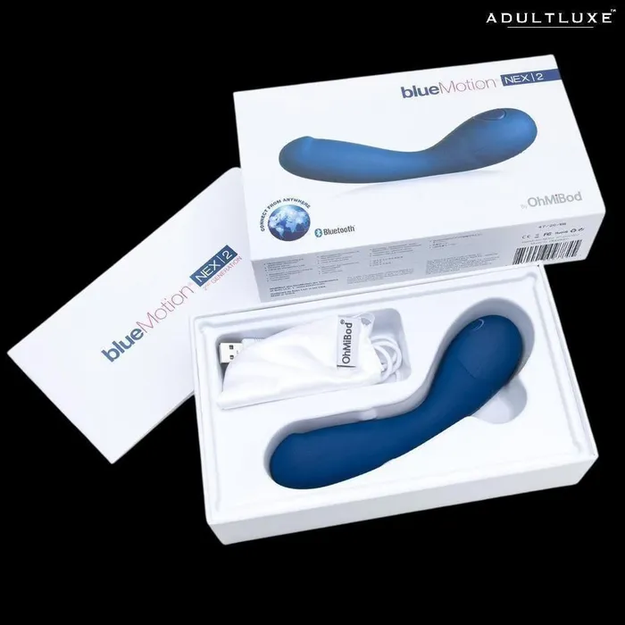 Ohmibod Female Sex Toys Bluemotion App Remote Control Nex2 GSpot Vibrator 2nd Gen With App
