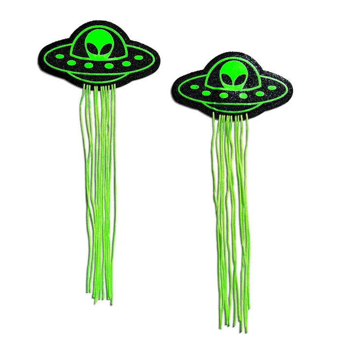 PASTEASE Dildos Pastease Ufo Alien Tassels Glow In The Dark