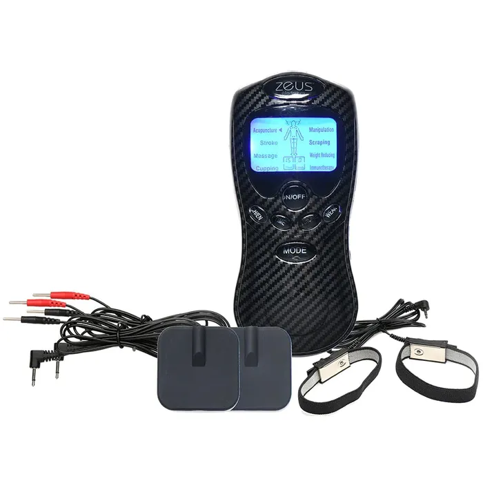 pink cherry Couples XR Brands Zeus Deluxe Power Box Kit