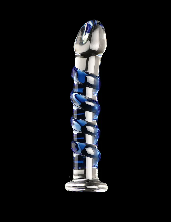 Pipedream Dildos Icicles No 5 Clear Blue