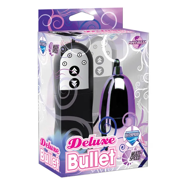 Pipedream Vibrators Deluxe Multi Speed Bullet Purple