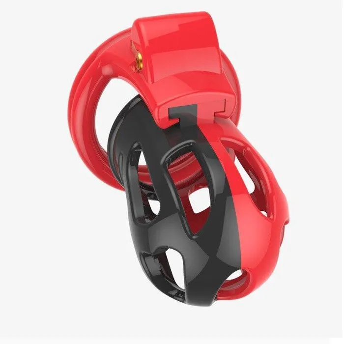 Plastic Cage of Chastity Perverse Humiliation CHASTITY CAGE CO Male Sex Toys