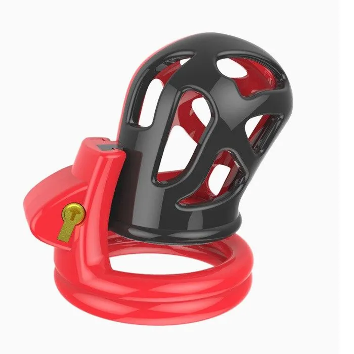 Plastic Cage of Chastity Perverse Humiliation CHASTITY CAGE CO Male Sex Toys