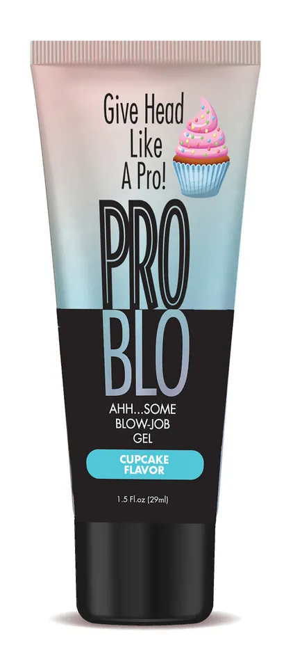 Problo AhhSome BlowJob Gel Cupcake 15 Fl Oz Little Genie Enhancers