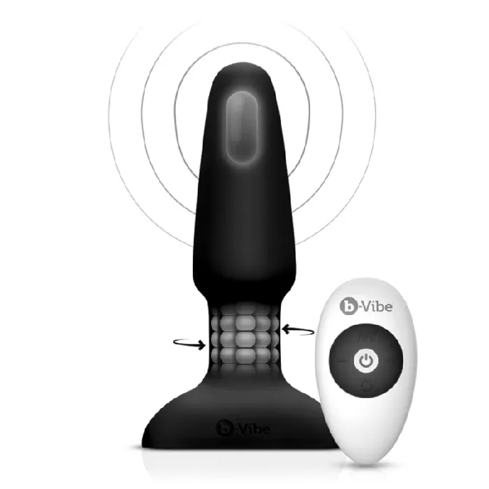 RIMMING PLUG 2 BLACK bVibe Anal