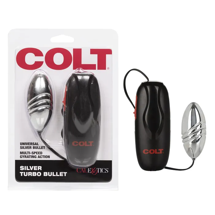 Vibrators CalExotics Colt Turbo Bullet Silver