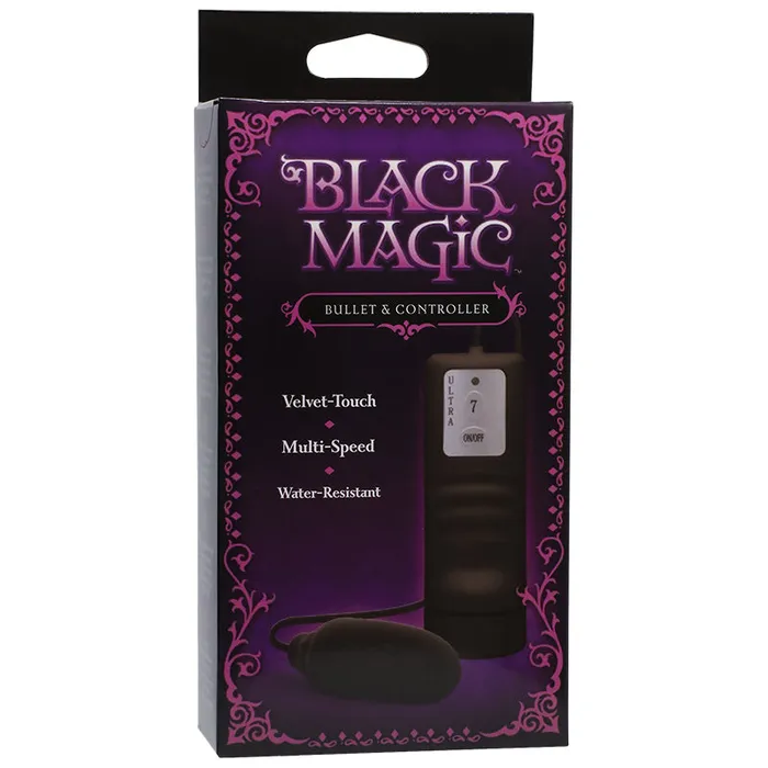 Vibrators Doc Johnson Black Magic Bullet Controller