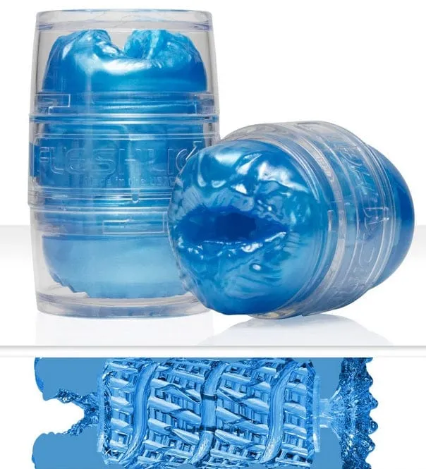 Vibrators Fleshlight Canada Quickshot Alien Blue Metallic MouthButt