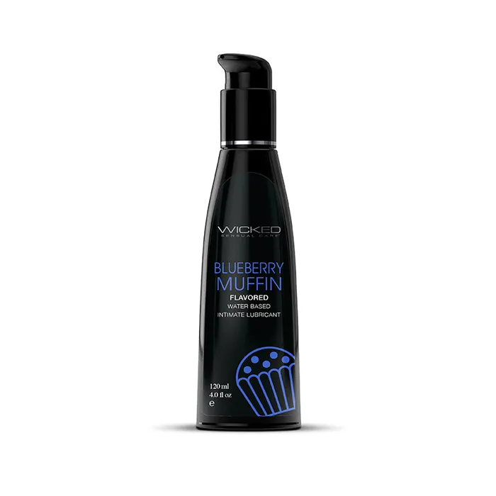 Vibrators Wicked Sensual Care Collection Wicked Aqua Blueberry Muffin 4Oz
