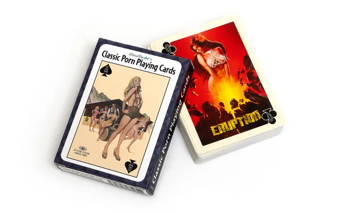 Vibrators WOOD ROCKET Classic Porn Playing Cards Net