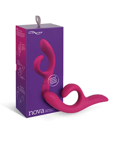 WeVibe Nova 2 Flexible Rabbit Fuchsia WOW Tech Vibrators