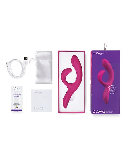 WeVibe Nova 2 Flexible Rabbit Fuchsia WOW Tech Vibrators