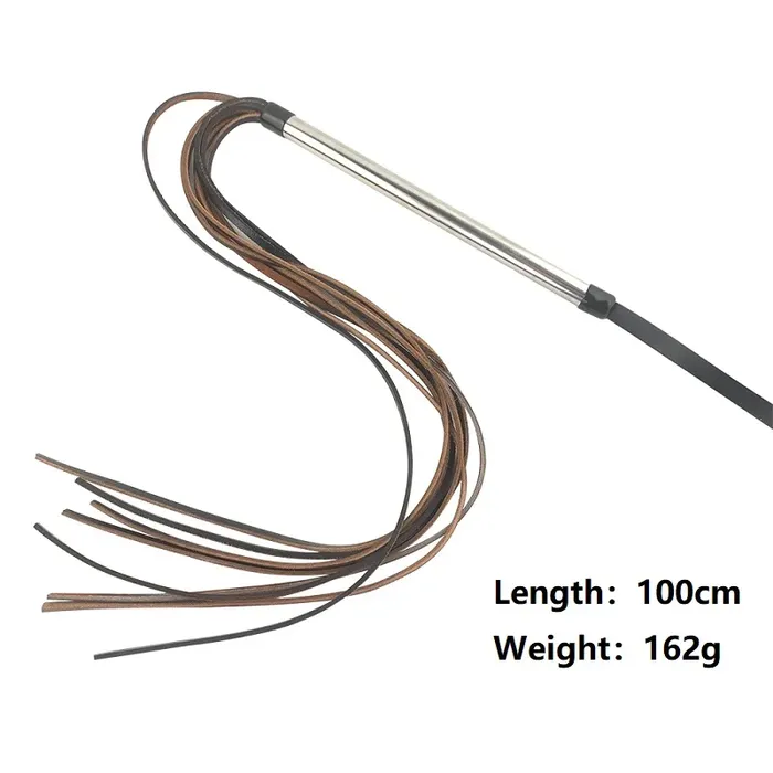 Whips Genuine Leather Horse Tassel Whip Bdsm Bondage Toy For Couples Flirting Games House of Dasein Couples