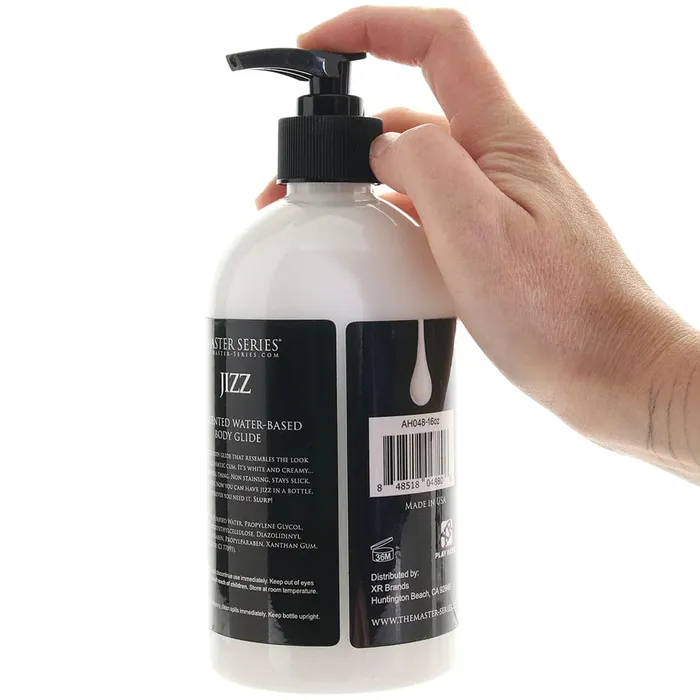 XR Brands Master Series Jizz Unscented Scented Lubricant pink cherry Lubricants XR Brands Master Series Jizz Unscented Scented Lubricant pink cherry Lubricants