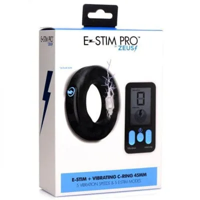Zeus EStim Vibrating C Ring Landco Male Sex Toys