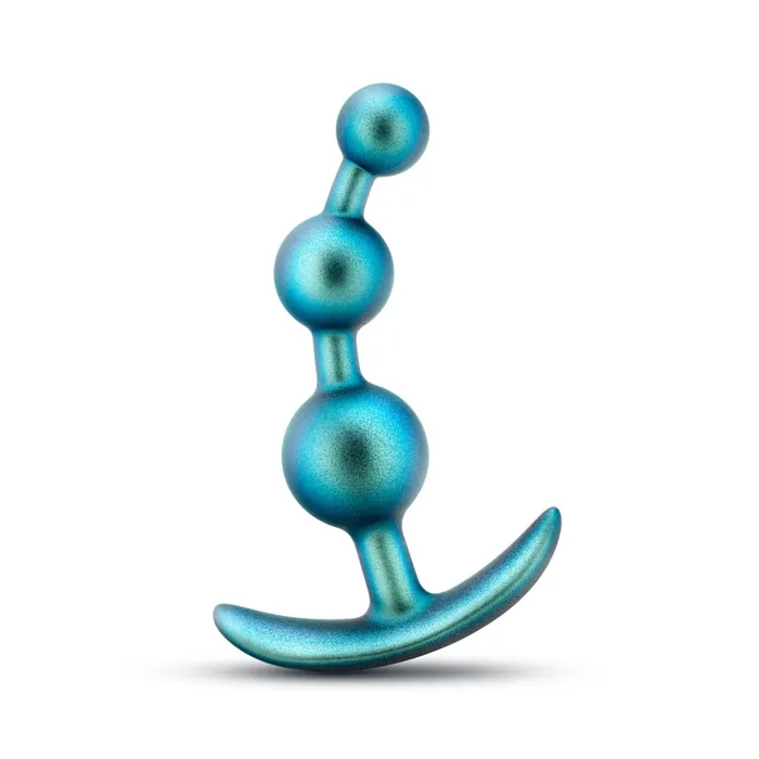 Anal Blush Anal Adventures Matrix Gamma Beaded Plug Neptune Teal
