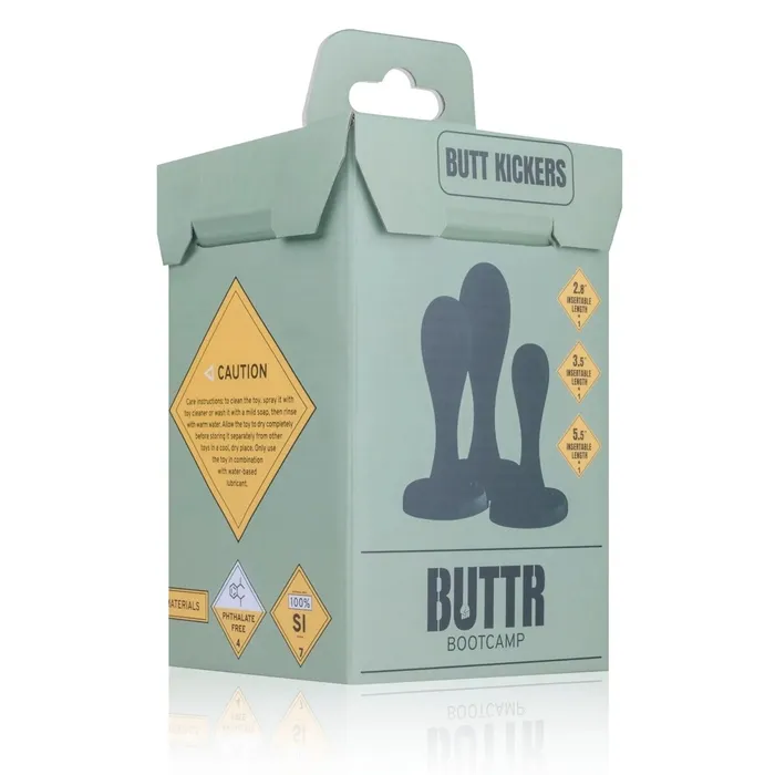 Anal BUTT KICKERS BUTT PLUG TRAINING SET EDC