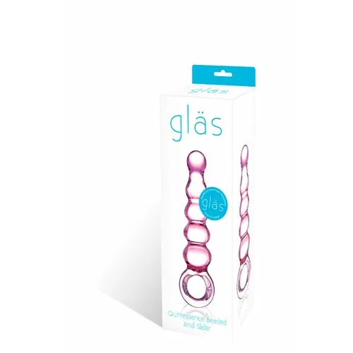 Anal Glas Quintessence Beaded Anal Slider