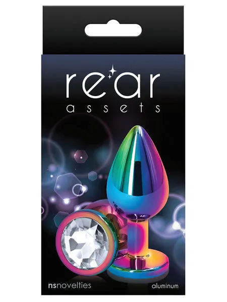 Anal NS NOVELTIES REAR ASSETS MULTICOLOUR BUTT PLUG WITH CIRCLE