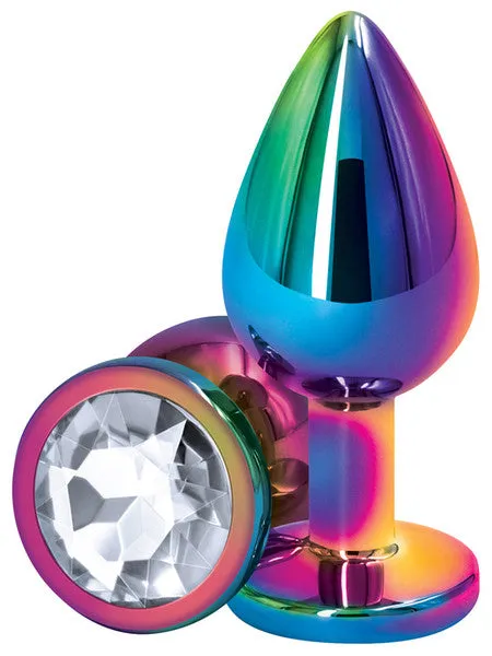 Anal NS NOVELTIES REAR ASSETS MULTICOLOUR BUTT PLUG WITH CIRCLE