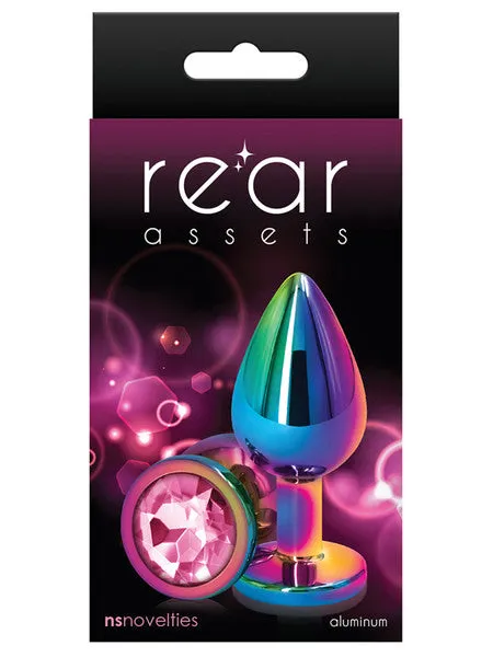 Anal NS NOVELTIES REAR ASSETS MULTICOLOUR BUTT PLUG WITH CIRCLE