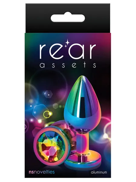 Anal NS NOVELTIES REAR ASSETS MULTICOLOUR BUTT PLUG WITH CIRCLE