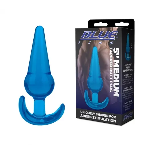 BLUELINE Anal BLUE LINE MEDIUM TAPERED PLUG