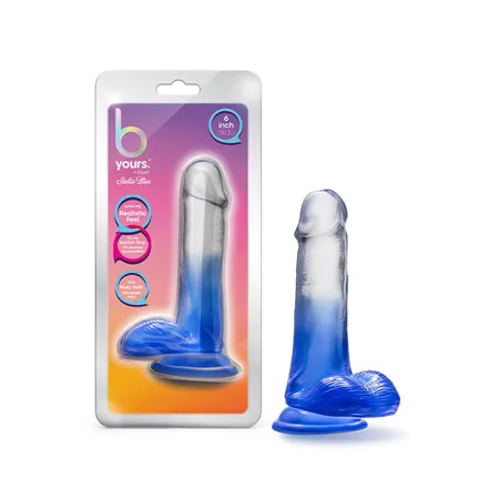 Blush B Yours Stella Blue Dildo 6 inch Anal