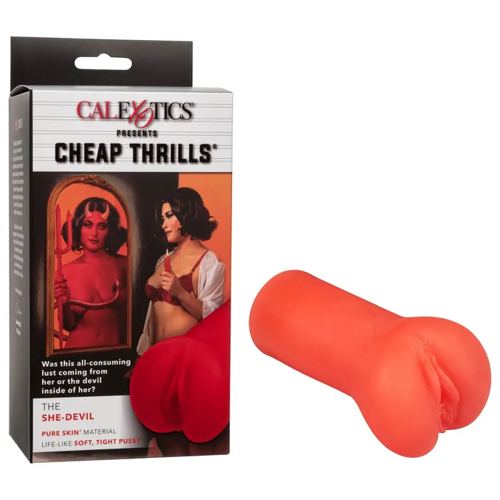 CalExotics Cheap Thrills the She Devil Red Vibrators CalExotics Cheap Thrills the She Devil Red Vibrators