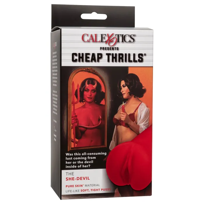 CalExotics Cheap Thrills the She Devil Red Vibrators CalExotics Cheap Thrills the She Devil Red Vibrators