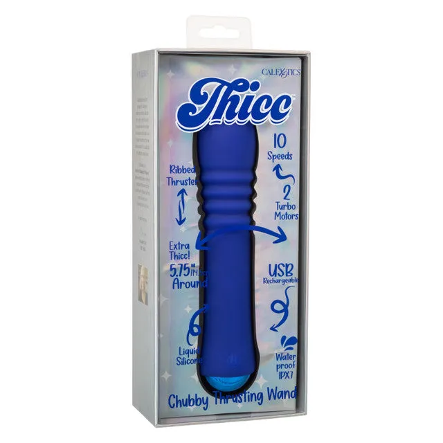 CALEXOTICS Vibrators THICC CHUBBY THRUSTING WAND