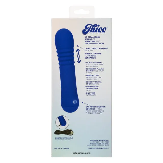 CALEXOTICS Vibrators THICC CHUBBY THRUSTING WAND
