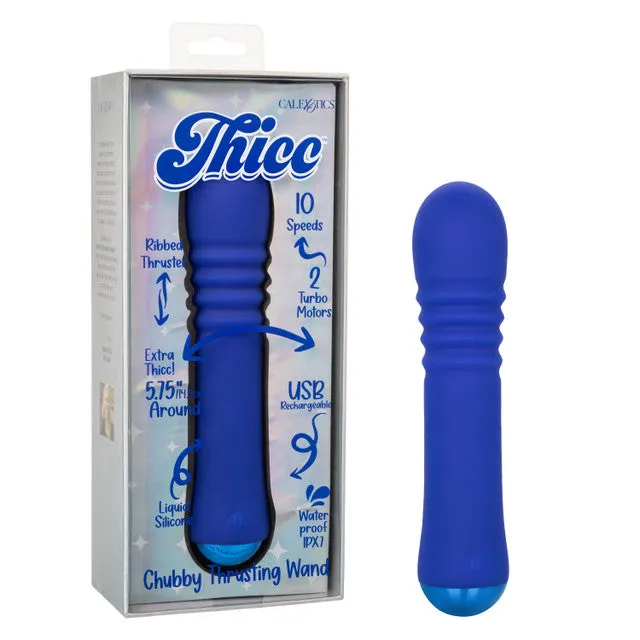CALEXOTICS Vibrators THICC CHUBBY THRUSTING WAND