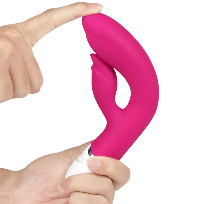 Dreamer Two Rechargeable Silicone Vibrator Red LoveToy Female Sex Toys