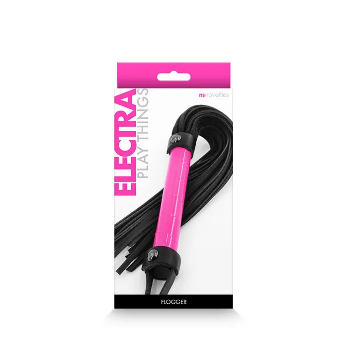 Electra Play Things Flogger Pink NS Novelties Vibrators