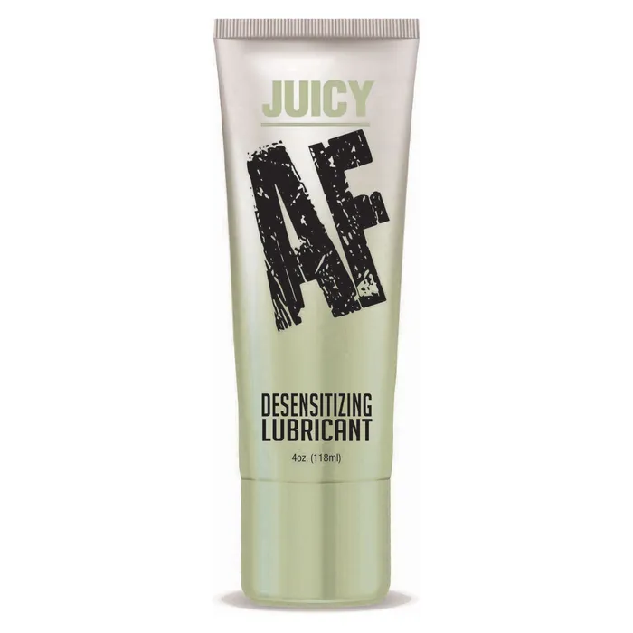 Enhancers Little Genie Juicy Af Desensitizing Gel Lube 4 Oz