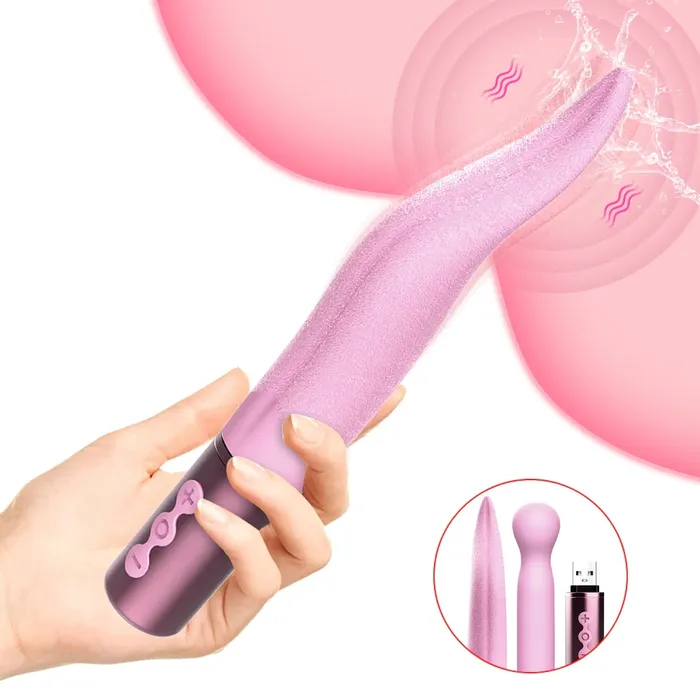 EVEs SECRETS Male Sex Toys Real Tongue Licking for Women Female Vagina Massager Adult Clitoris Stimulator