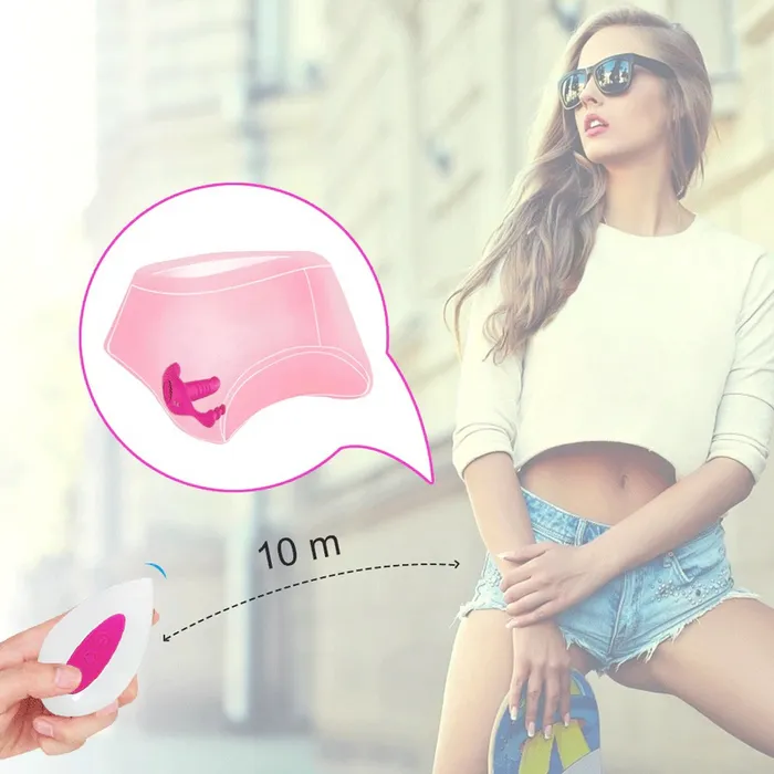 EVEs SECRETS Wireless Remote Automatic Thrusting Dildo GSpot Clitoris Stimulator Vibrator For Women Female Sex Toys