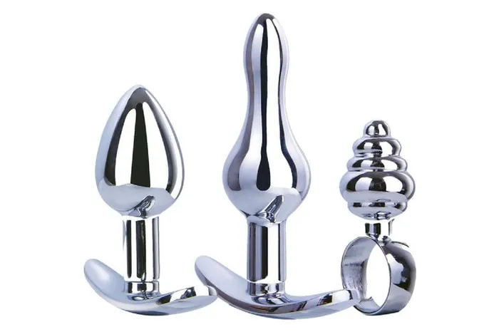 EXCELLENT POWER Anal HARDWARE GEAR 3 IN 1 BUTTPLUG KIT SET