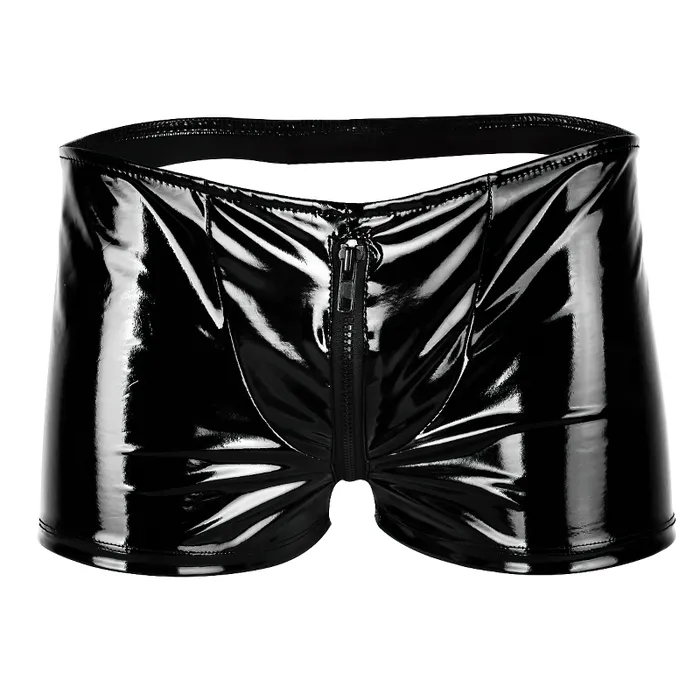 Female Sex Toys EVEs SECRETS Mens Shiny Metallic Zipper Panties Bulge Pouch Open Butt Boxer Underwear Shorts Female Sex Toys EVEs SECRETS Mens Shiny Metallic Zipper Panties Bulge Pouch Open Butt Boxer Underwear Shorts