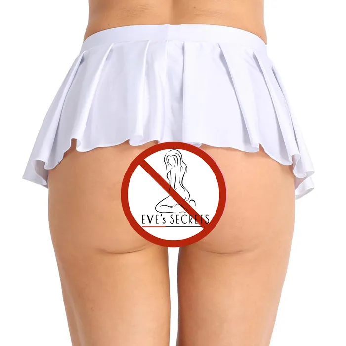 Female Sex Toys EVEs SECRETS Womens Sexy Cheerleader Mini Skirts Pleated Low Rise Skirts in Different Colors