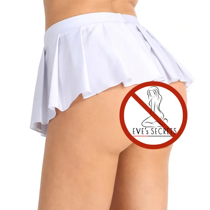 Female Sex Toys EVEs SECRETS Womens Sexy Cheerleader Mini Skirts Pleated Low Rise Skirts in Different Colors