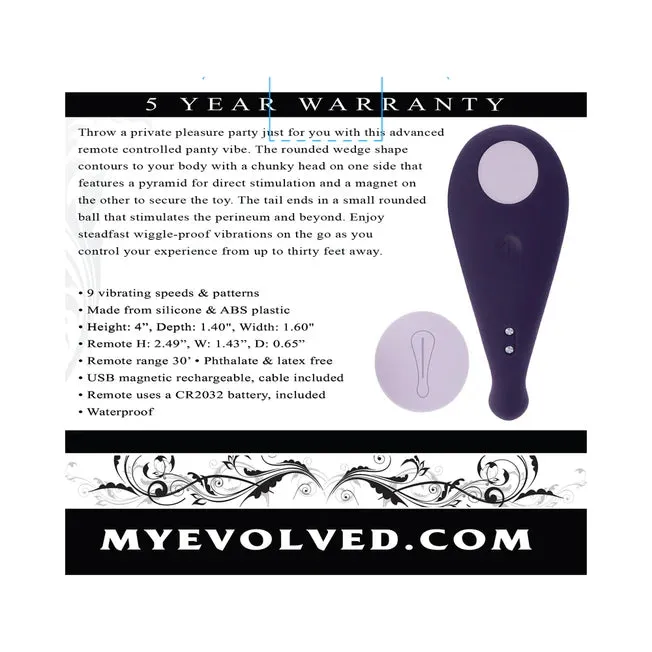 Female Sex Toys Evolved Evolved Panty Party Remote Controlled Panty Vibrator