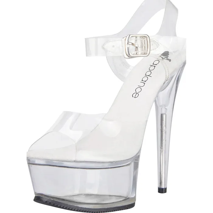 Female Sex Toys Lapdance Shoes Clear Platform Sandal With Quick Release Strap 6in Heel Size 9 Female Sex Toys Lapdance Shoes Clear Platform Sandal With Quick Release Strap 6in Heel Size 9