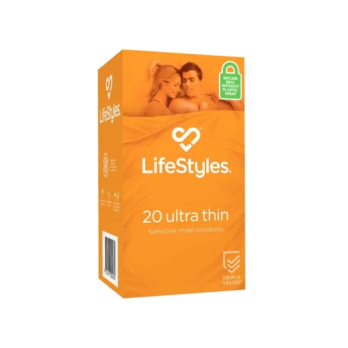 Female Sex Toys LifeStyles LifeStyles Ultra Thin Condoms 20