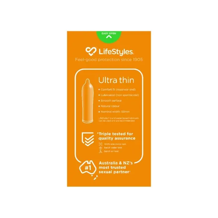 Female Sex Toys LifeStyles LifeStyles Ultra Thin Condoms 20