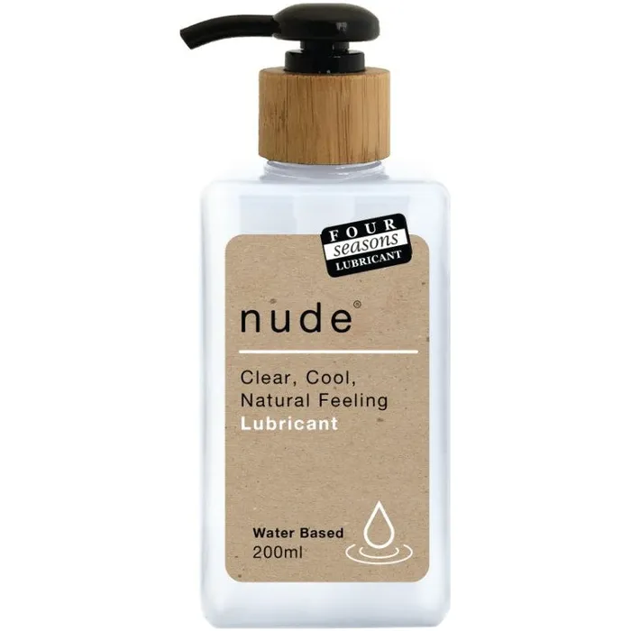 Four Seasons Nude Water Based Natural Feeling Lube 200ml Four Seasons Vibrators Four Seasons Nude Water Based Natural Feeling Lube 200ml Four Seasons Vibrators