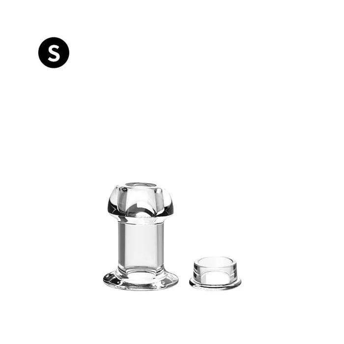 Hollow Tunnel Butt Plug with Acrylic Cap Extreme Pleasure Guaranteed Scandals Male Sex Toys