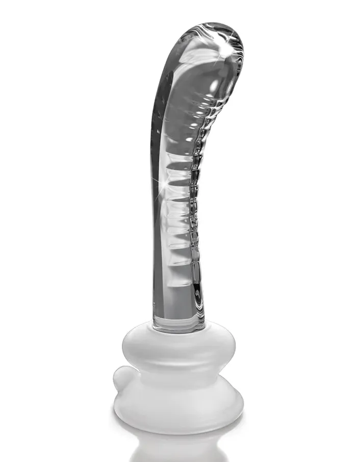 Icicles No 88 Glass GSpot Massager With Suction Cup Pipedream Female Sex Toys